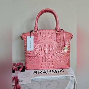Brahmin Duxbury Satchel Pink Punch Melbourne